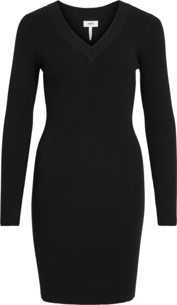 OBJECT - Maat M - OBJFAE THESS L/S RIB KNIT DRESS NOOS Dames Jurk