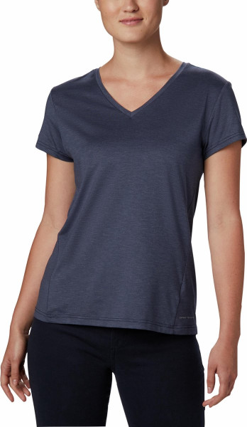 Columbia - Maat S - Bryce Ss Tee Outdoorshirt Dames - Nocturnal Heath