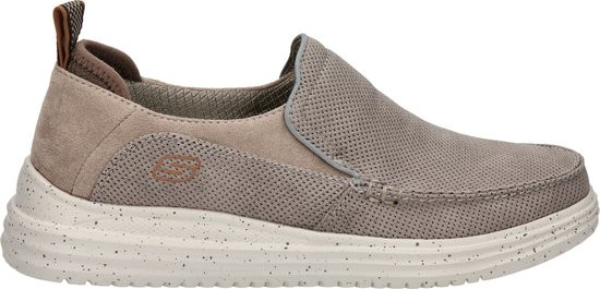 Skechers Proven - maat 42 - Renco Heren Instappers - Bruin