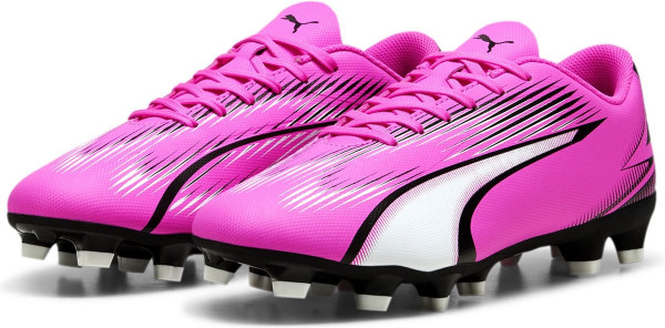 PUMA ULTRA PLAY FG/AG - maat 45 - Heren Sportschoenen - Poison Pink-PUMA White-PUMA Black