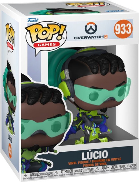 Funko Pop #933 Pop Games: Overwatch 2 - Lucio