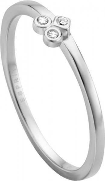 Esprit ESRG005313 Play - ring - Zilver - Zilverkleurig - Ringmaat: 18.00 mm / maat 57