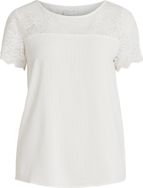 VILA Maat 34 - VILOVIE S/S LACE TOP/SU - NOOS Dames Top