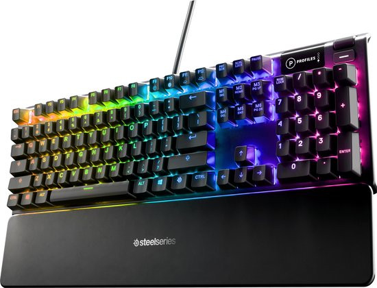 SteelSeries Apex 5 - Gaming Toetsenbord - RGB - Mechanisch - QWERTY - Zwart