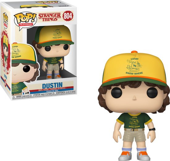 Funko Pop #804 Dustin at Camp - Stranger Things - - Funko POP!