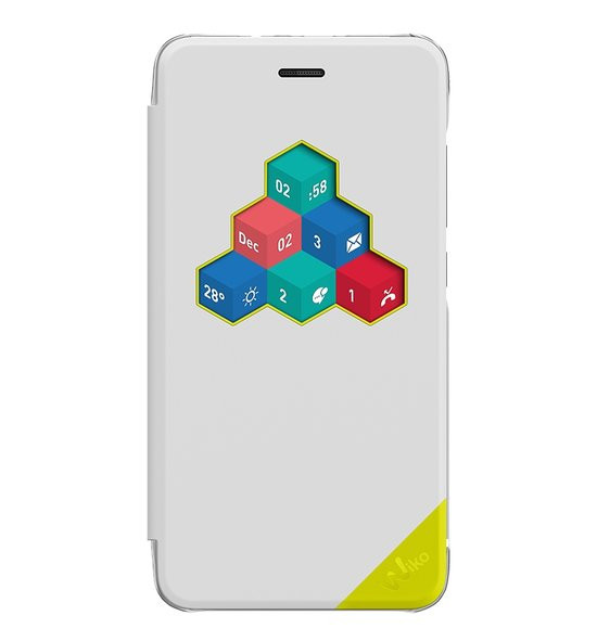 Wiko view cover voor Wiko Lenny 3 - wit