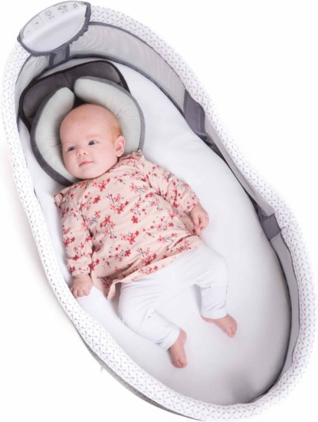 Bo Jungle - Co Sleeper - Draagbaar Baby Nest - Opvouwbaar - Licht en muziek - Vibratie - Wasbare hoe