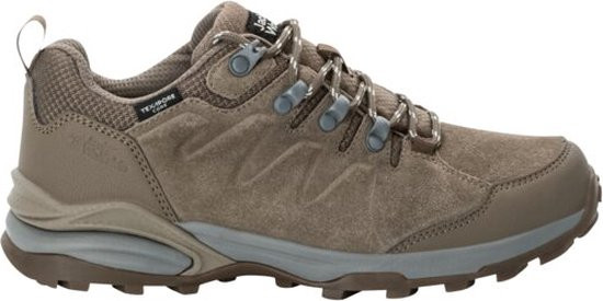 Jack Wolfskin REFUGIO -maat 37- TEXAPORE LOW W Dames Wandelschoenen - chestnut