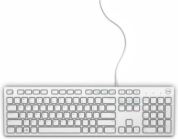 KB216 US International (QWERTY) White