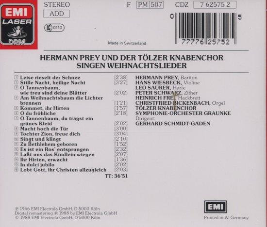 Hermann Prey - Hermann Prey Und Der Tolzer Kn.. CD