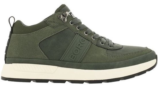 Björn borg H100 Mid Cas M - maat 44- groen sneakers heren