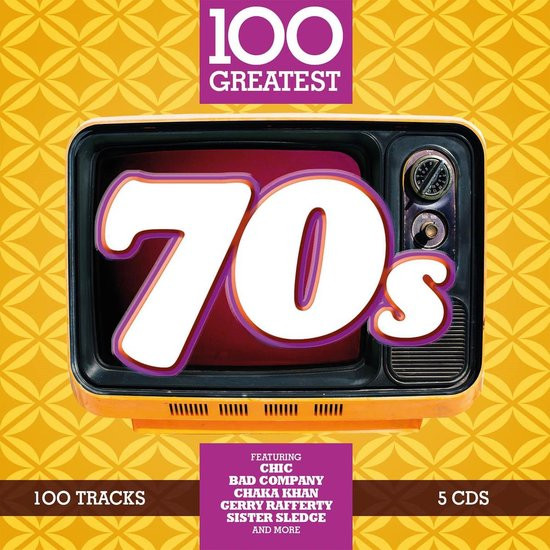 100 Greatest 70's (Best Of) 5 CD