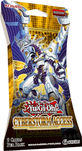 Yu-Gi-Oh! Cyberstorm Acces Sleeved Booster - Yu-Gi-Oh Kaarten