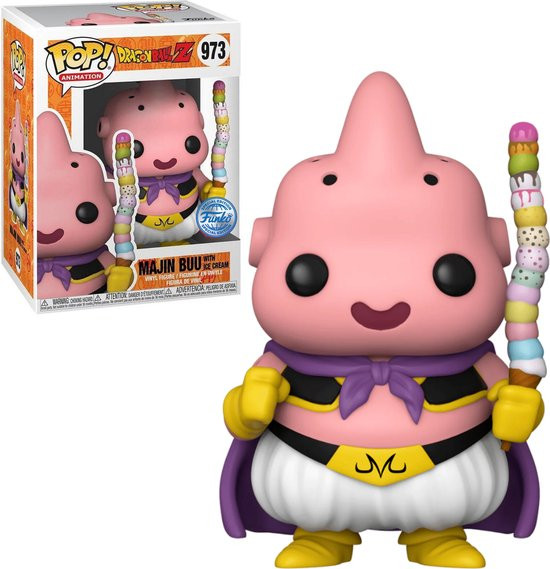 Funko Pop #973 Funko Pop! Animation: Dragon Ball Z - Majin Buu with Ice Cream Special Edition Exclus