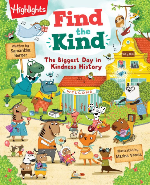 Highlights Find the Kind- Find the Kind: The Biggest Day in Kindness History boek Engels