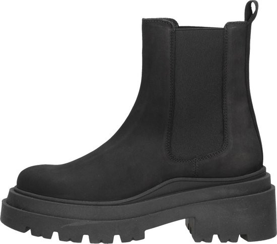 PS. POELMAN - mt 41 - Chelsea boots Enkellaarsjes Hak - zwart