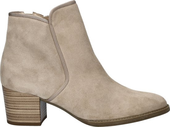 Gabor - Maat 40 - Enkellaarsjes beige Suede - Dames