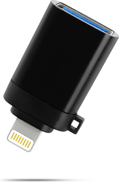 Lightning naar USB Adapter - USB 3.0 OTG Adapter naar Lightning - Staza - Geschikt voor iPhone en iP