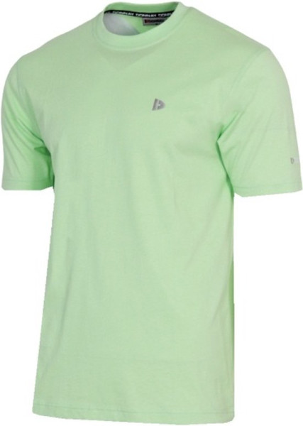 Donnay Maat M - T-shirt (Vince) - Sportshirt - Heren - Lemon green (543)