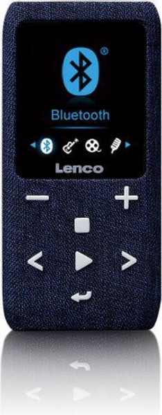 Lenco Xemio-861 MP3-speler met bluetooth en 8 GB micro SD - Blauw