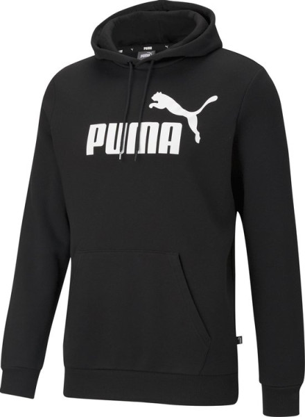 PUMA Maat M ESS Big Logo Hoodie FL Heren Trui - Zwart