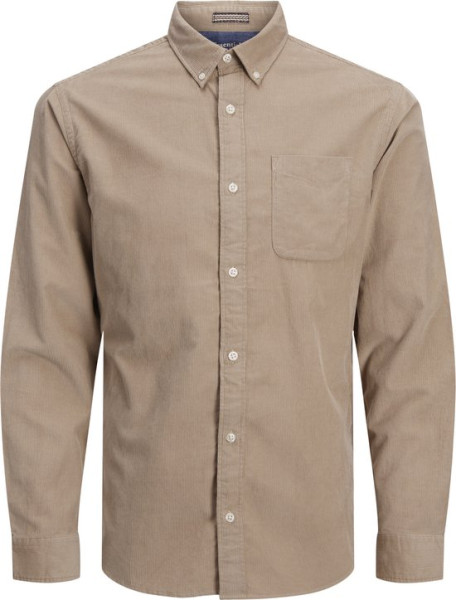 JACK & JONES - Maat L - JJECLASSIC CORDUROY SHIRT L/S SN Heren Overhemd