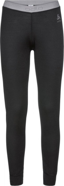 Odlo - Maat XL - Suw Bottom Pant Natural 100% Merino Warm Dames Thermobroek - Black