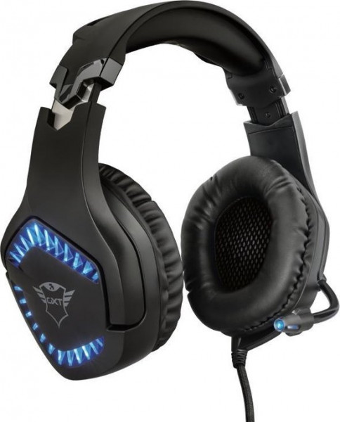 GXT 460 Varzz - Gaming Headset met verlichting voor PS4 en PC - Zwart/Blauw