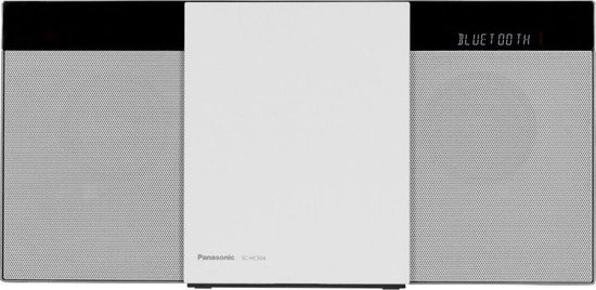 Panasonic SC-HC304EG-W wit HiFi systeem