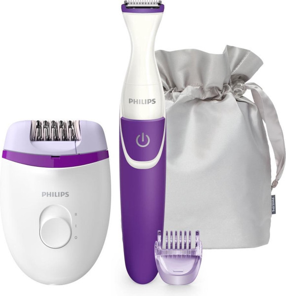 Philips Satinelle Essential BRP505/00 - Epilator met snoer - Inclusief bikinitrimmer