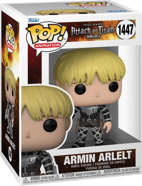 Funko Pop #1447 Attack on Titan - Armin Arlelt - Funko Pop #1447