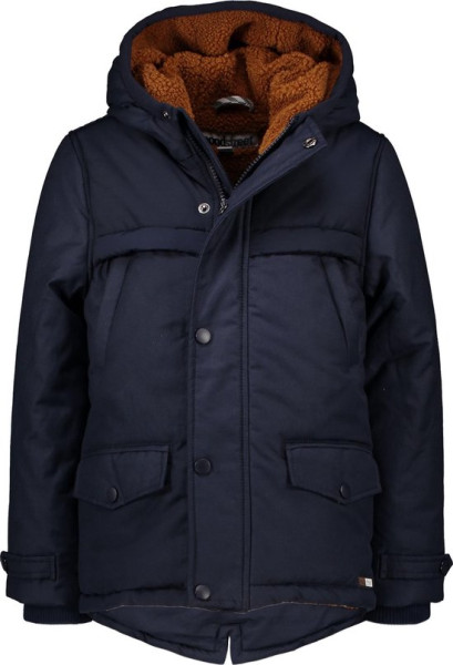 Moodstreet - Maat 116 - Jongens Winterjas - Navy