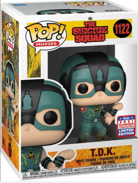 Funko Pop #1122 DC The Suicide Squad - T.D.K. 2021 Summer Convention Limited Edition