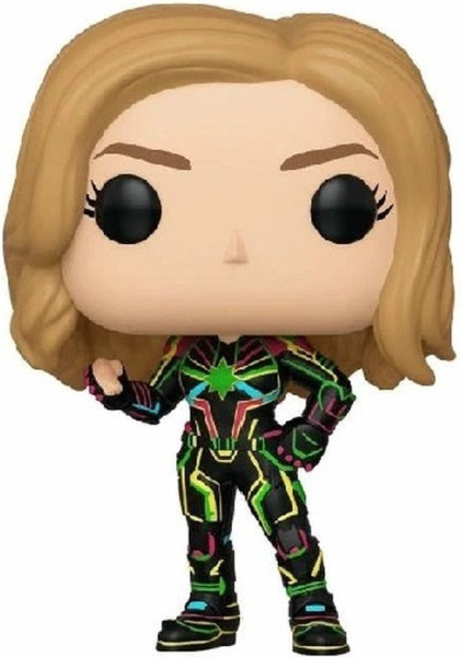 Funko Pop #516 Funko Pop! Marvel: Captain Marvel - Captain Marvel (Neon Suit) (Glow in the Dark) (Sp