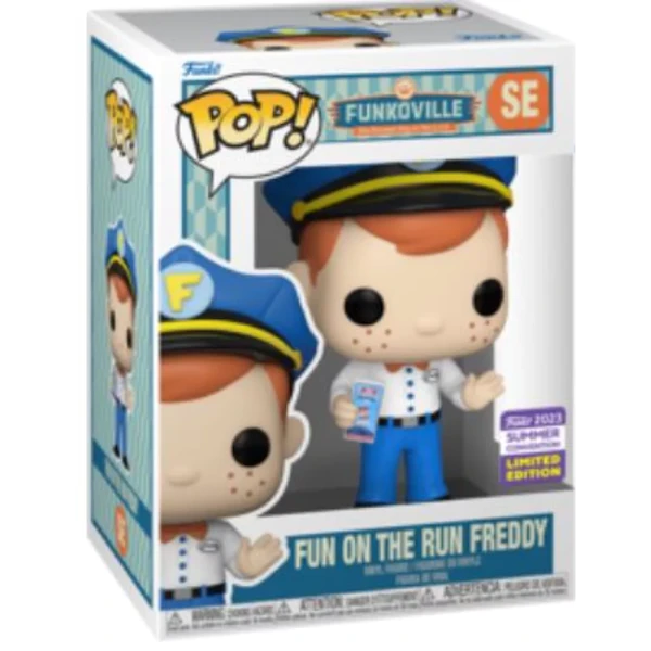 Funko Pop #SE Freddy Fun on the Run SDCC 23 Exclusive Pop! - Funkoville