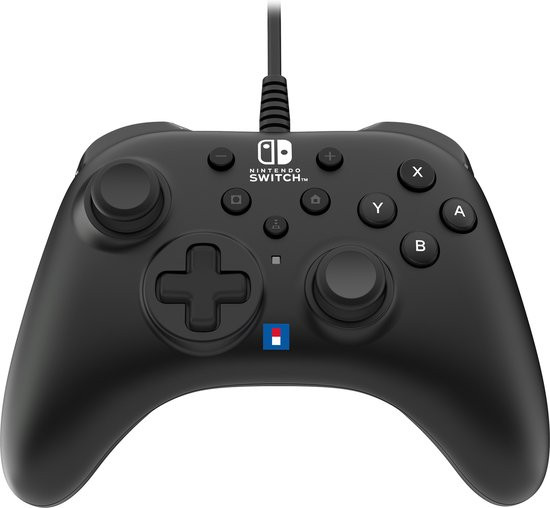 Hori Wired Controller Turbo - Black (Switch/Switch OLED) - Nintendo Switch