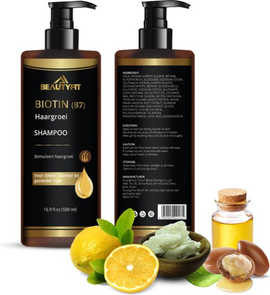 Biotin Haargroei Shampoo PRO - 500 ml