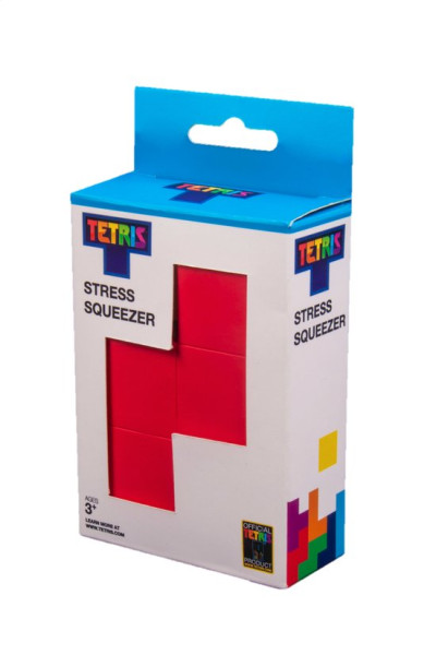 Tetris - Rode Z vorm - anti-stress knijper