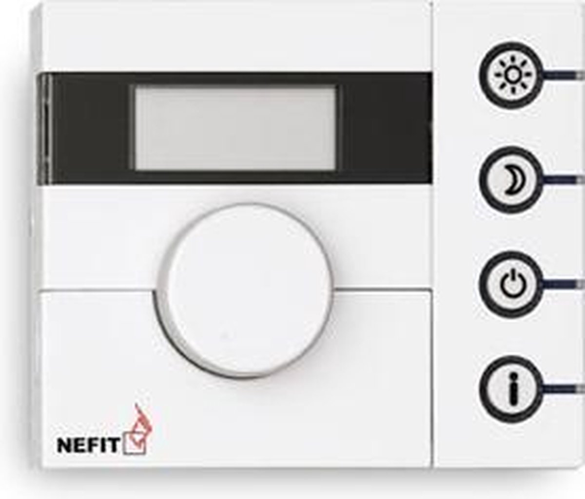 Analist Tact Minister Nefit ModuLine 200 Kamerthermostaat - Instelbare nachtverlaging | DGM Outlet