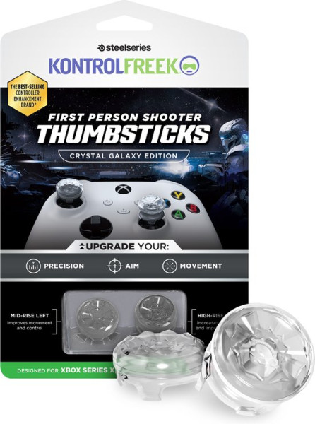 KontrolFreek FPS Galaxy Thumbsticks - Crystal (Xbox)