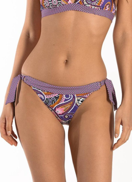 Cyell Maat 40 PRETTY PAISLEY Bikinibroekje Laag met StrikDames