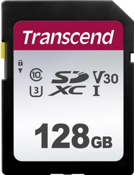 Transcend 128GB, UHS-I, SD flashgeheugen SDXC Klasse 10 NAND