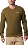 Columbia Lodge Dbl Knit Sweatshirt Outdoortrui - Maat S - Heren - New Olive, Foss