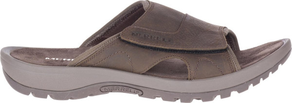 Merrell Slippers - Maat 45 - Mannen - Donkerbruin