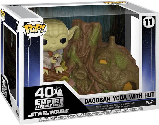 FUNKO Pop! #11 Town: Star Wars - Dagobah Yoda With Hut