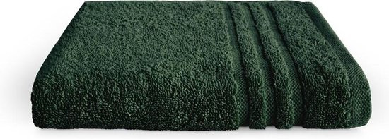 Byrklund Baddoek Bath Basics - 50x100 - 100% Katoen - Donker Groen