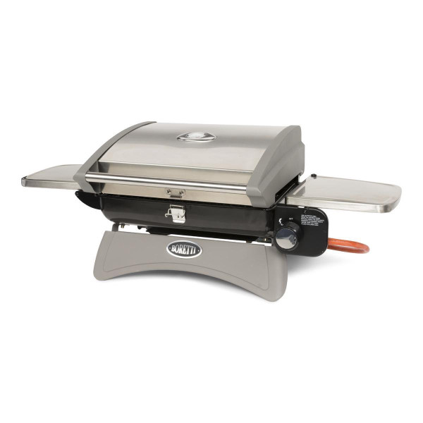 Boretti Piccolino Gasbarbecue - 1 Brander - Grilloppervlak 43 x 33 cm - Zwart