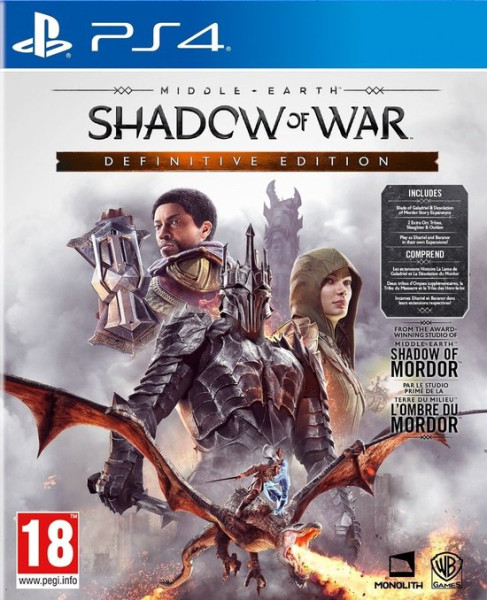 Middle-Earth Shadow of War - Definitive Edition - PS4