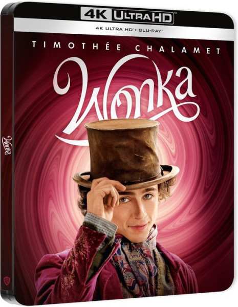 Wonka (4K Ultra HD Blu-ray) (Steelbook)