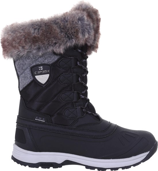 Icepeak Ansina Dames Snowboots Black Maat 42 DGM Outlet